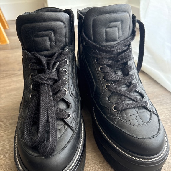 Quilted Pierre Hardy platform sneakers - Picture 2 of 6